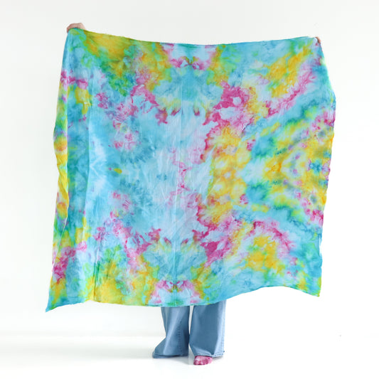 Cruel Summer - Ice-Dyed Cotton Throw