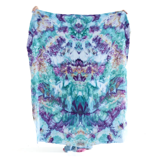 Enchanted - Ice-Dyed Cotton Throw