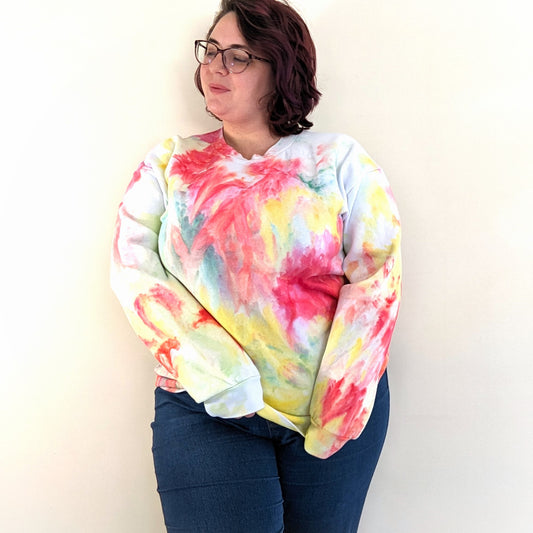 Flower Power - Ice Dyed Shirts and Hoodies