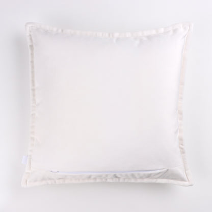 Daisy - Velvet Cushion Cover with Flange Edging