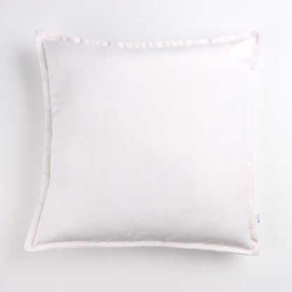Daisy - Velvet Cushion Cover with Flange Edging