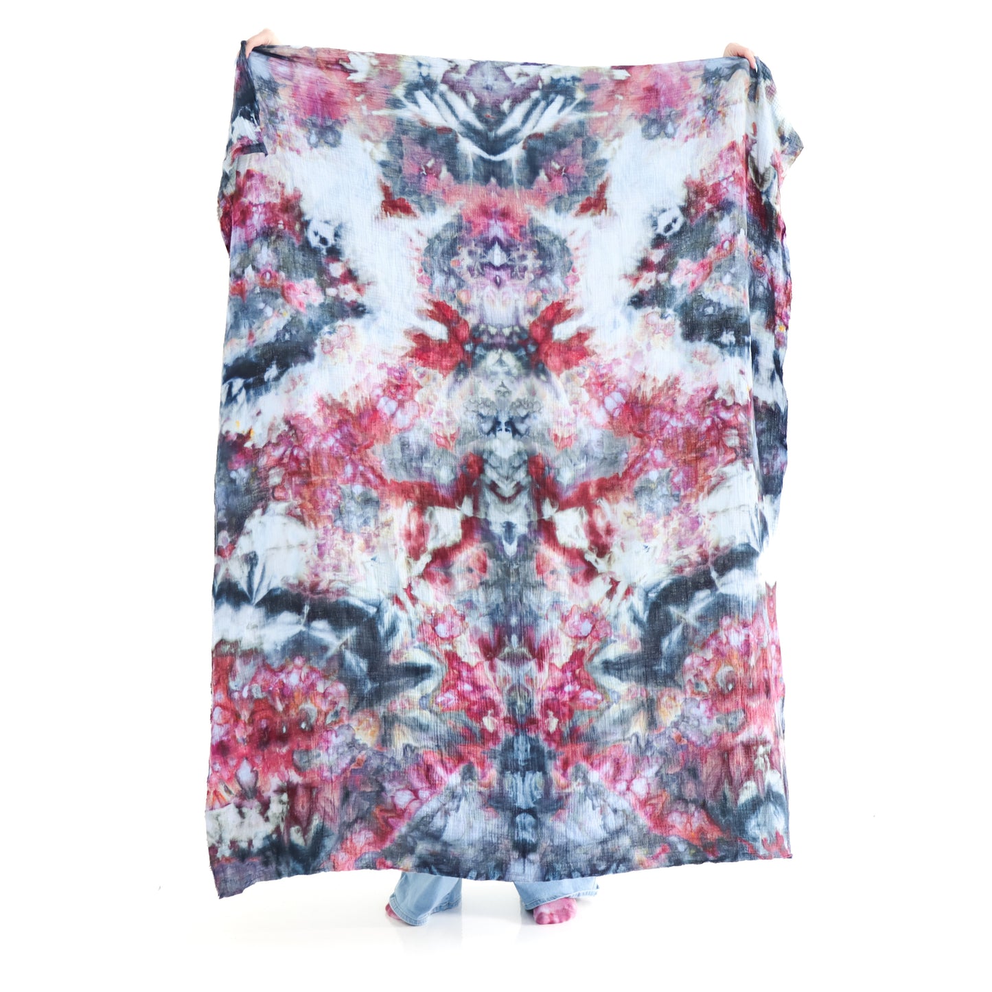 My Tears Ricochet - Ice-Dyed Cotton Throw